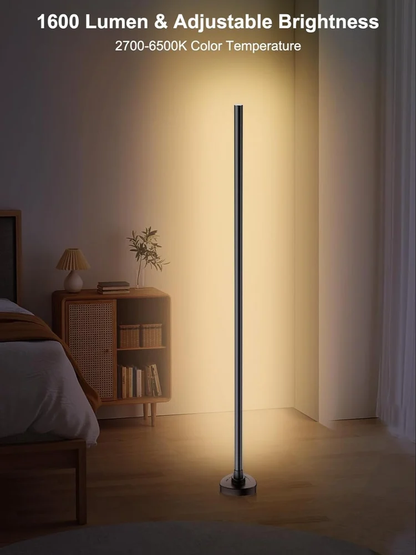Corner Floor Lamp, Ambient Decorative Lighting, Living Room Floor Lamp