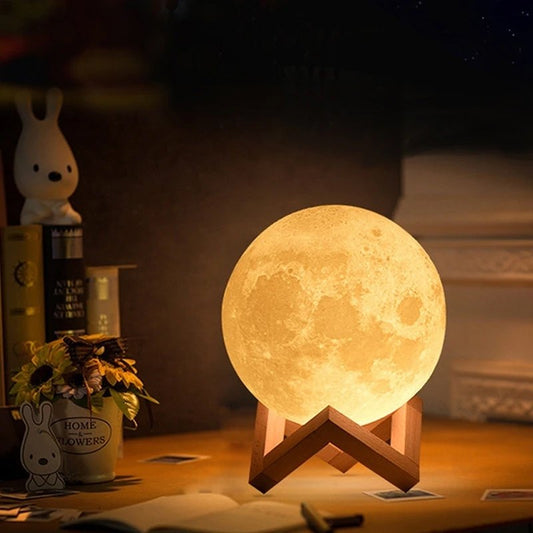 Romantic 3D Moon Lamp